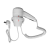 Фен Meyvel MF3-1300 White